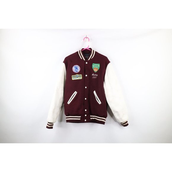 Vintage Jackets & Coats Vintage Y2k Streetwear Medium Wool Leather